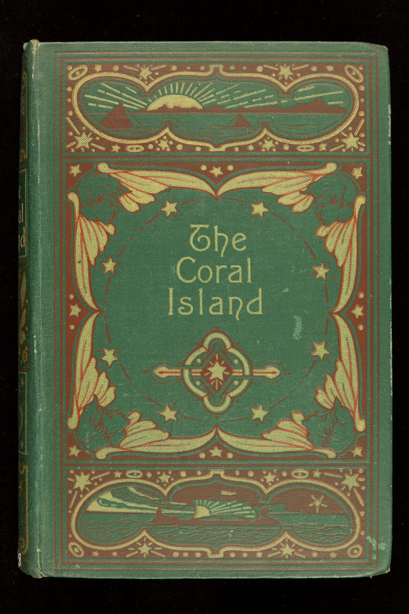 The coral island: a tale of the Pacific Ocean / Ballantyne, R.M. (Robert Michael), 1825-1894. London: Blackie, 1902.