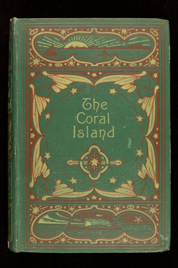 The coral island: a tale of the Pacific Ocean / Ballantyne, R.M. (Robert Michael), 1825-1894. London: Blackie, 1902.