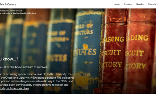 Screenshot from Google Arts & Culture