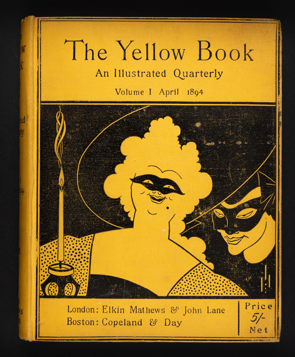 The first volume of 'The yellow book' (1894) RESERVE--820.5