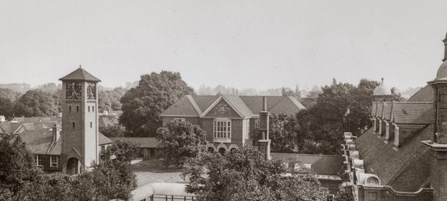 Views of the Cloisters and of the Grounds and Buildings, London Road (UHC PH3411)